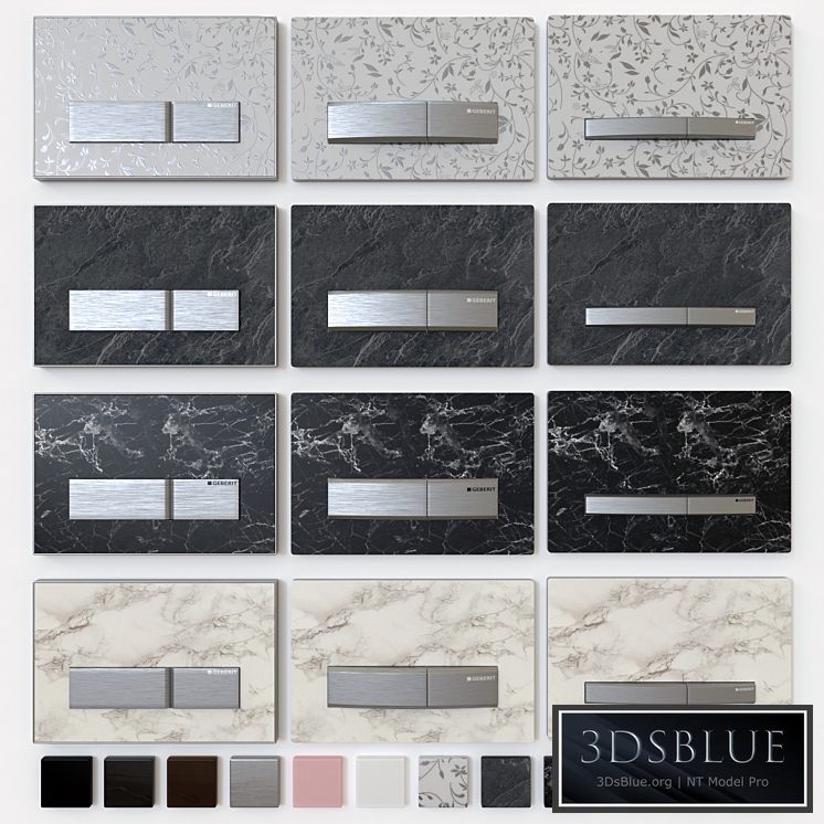 GEBERIT Sigma 50 Flush plates