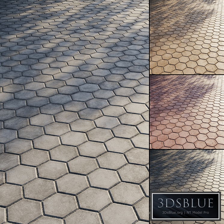 Concrete paving slabs Type 9