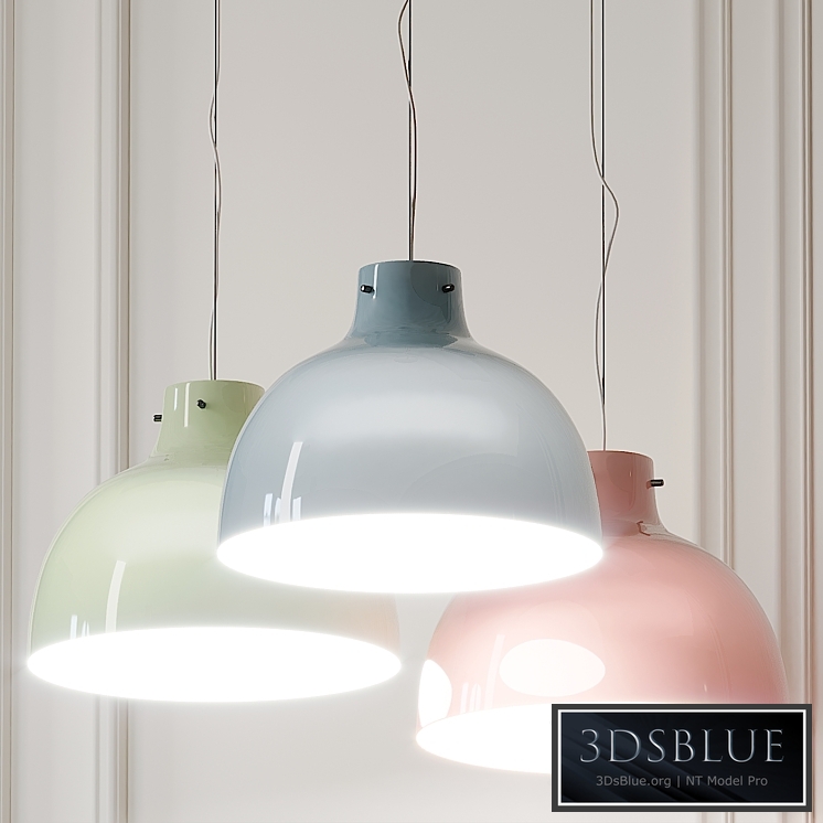 Bellissima Glossy Pendant Light By Ferruccio Laviani