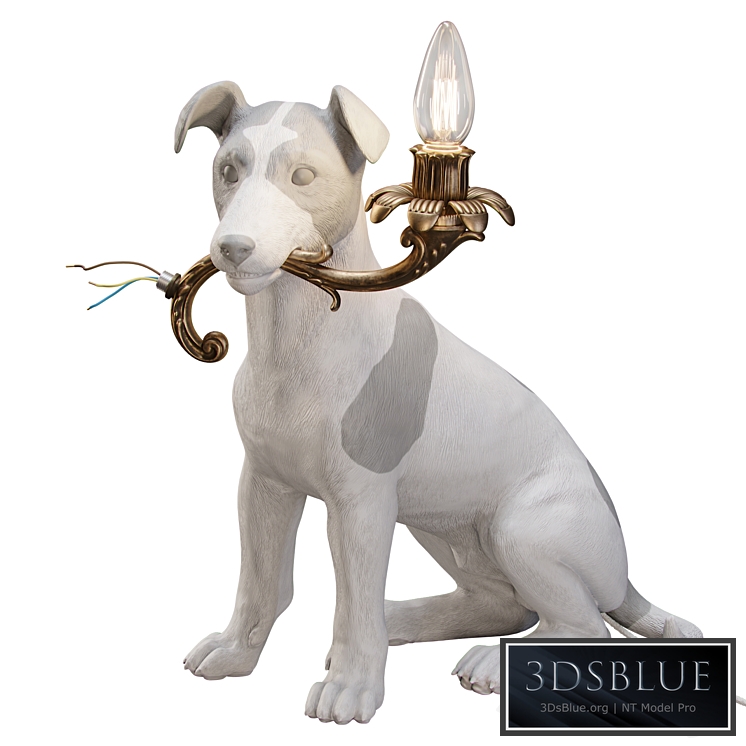 5 MINUTES ALONE ... (Dog lamp)