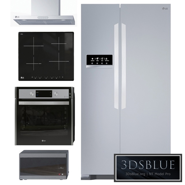Collection of kitchen appliances LG