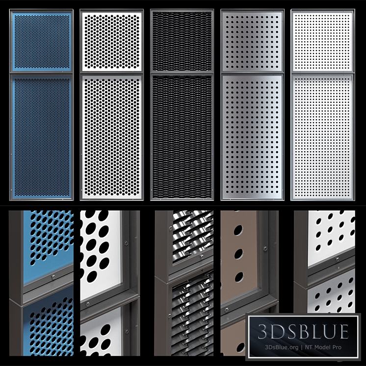 Decorative metal lattices - Circle