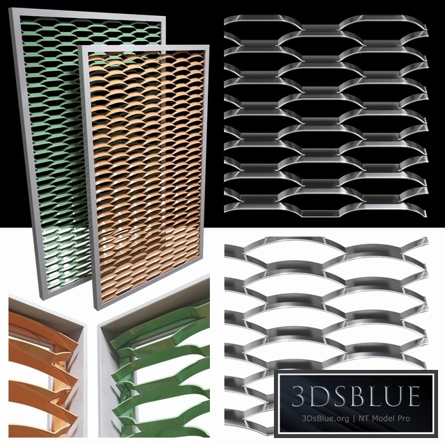 Expanded metal stainless (radial & arc)