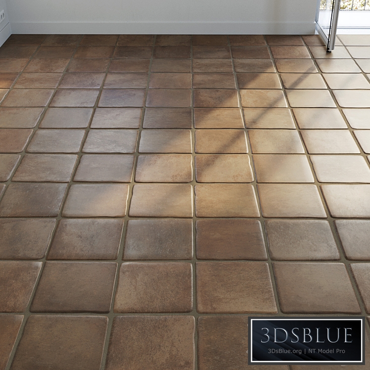 Ceramic tile set 02 - Terracotta