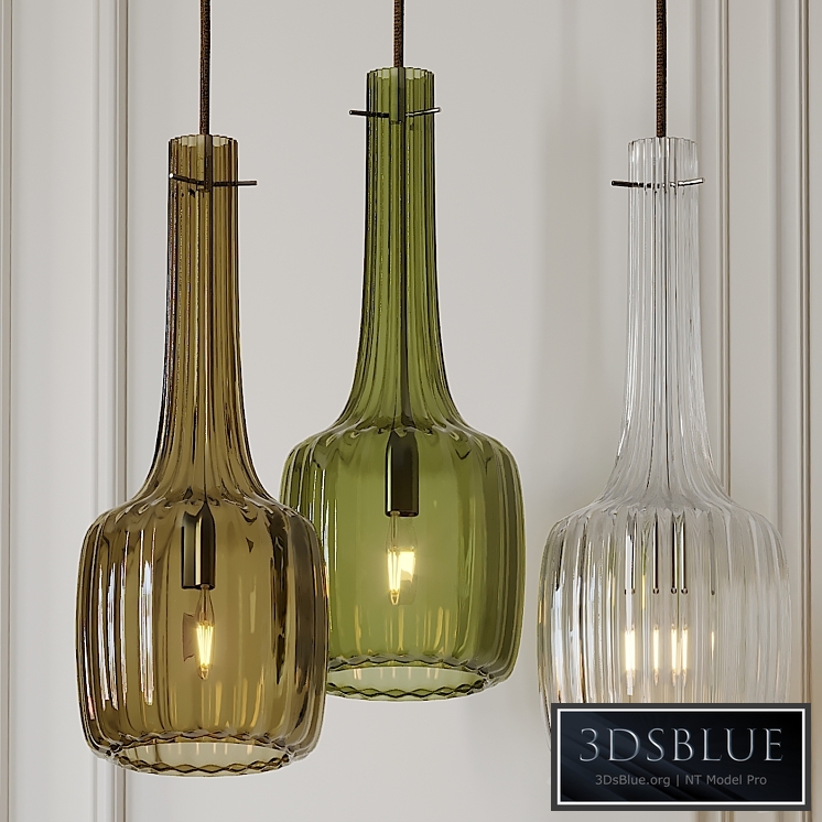 ITALAMP BOSSANOVA Glass Pendant