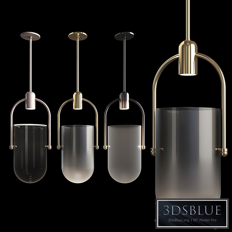 Arc well pendant lamp