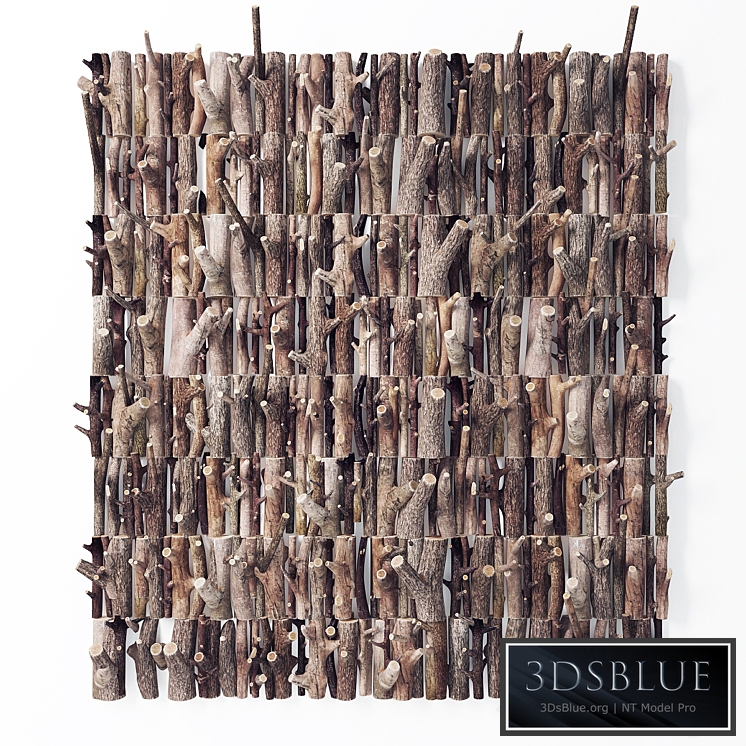 Panel of firewood / Panel firewood