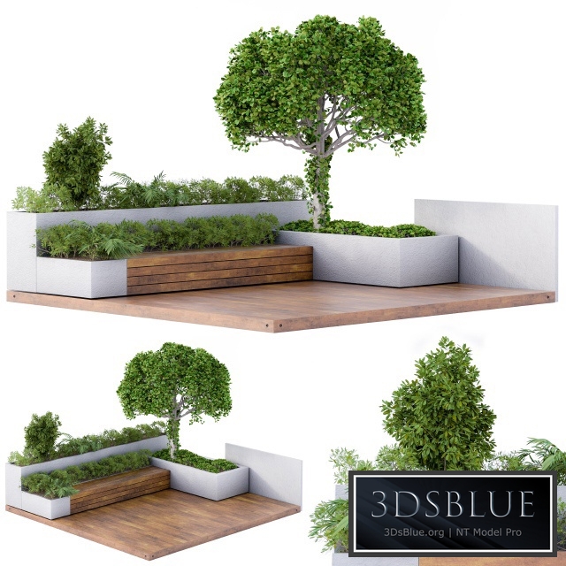 Roof Garden Furniture Seating and Garden Set