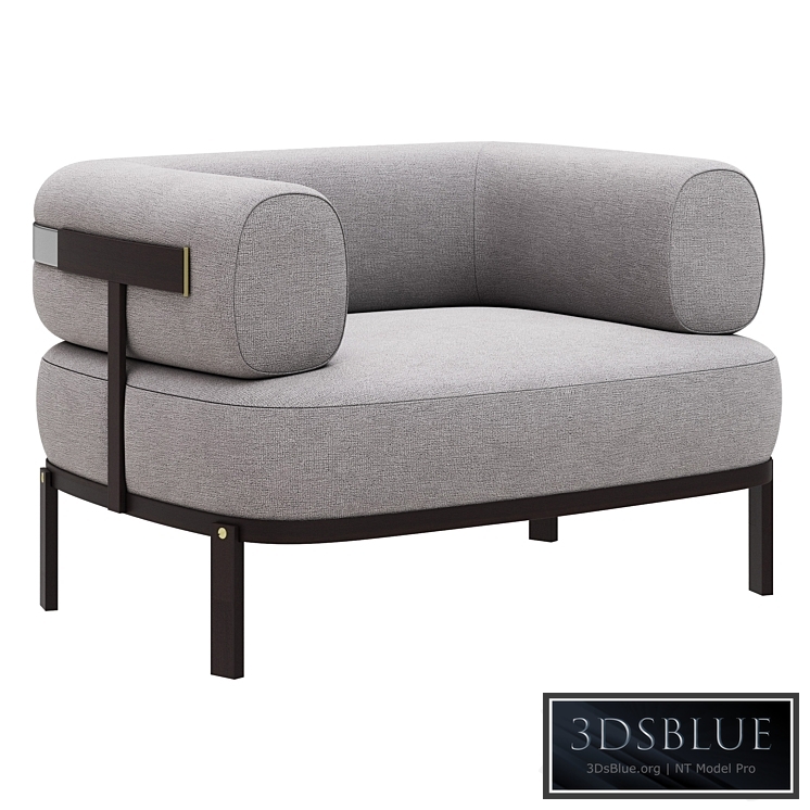 Baxter belt armchair