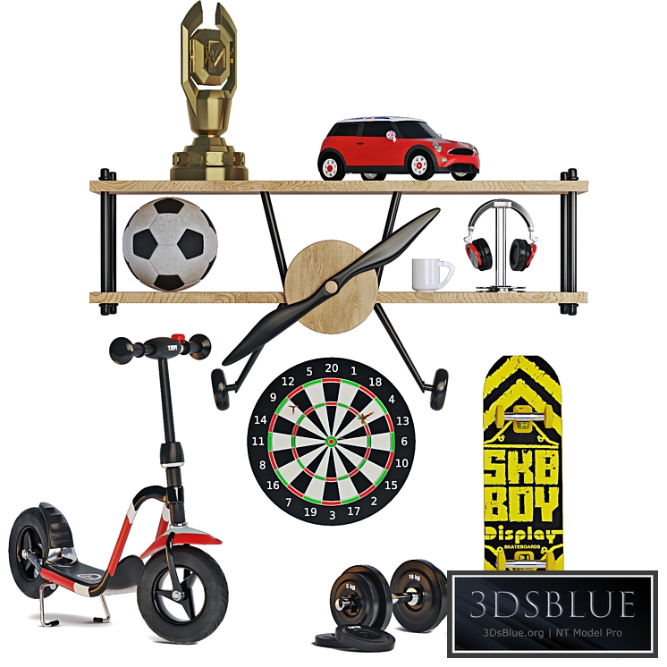 Filling for a boy's room