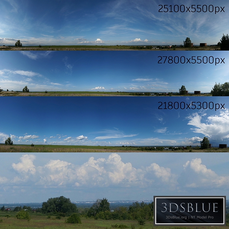 Panorama of the sky, collection No. 7