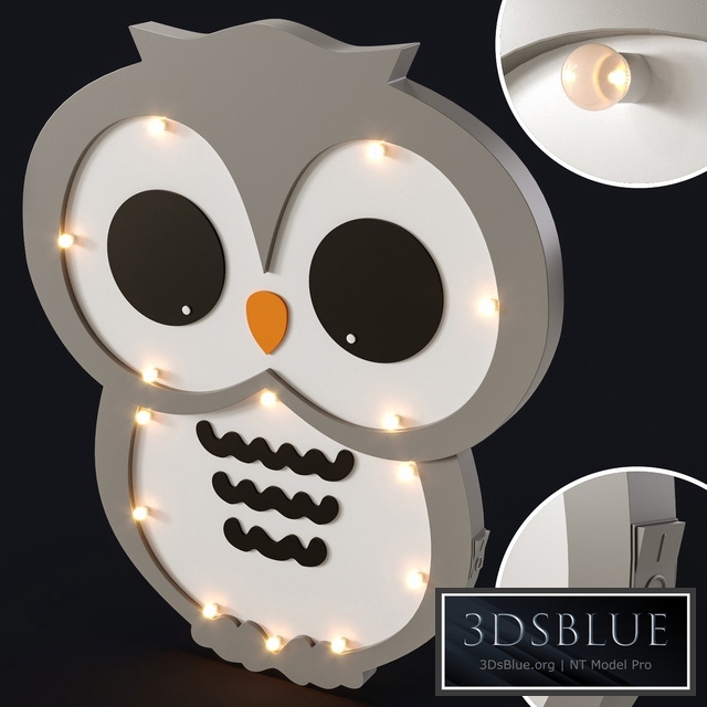 Nightlight for the childrens "Owl"