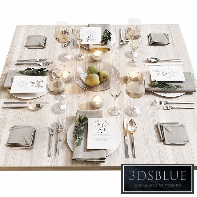Table setting 16