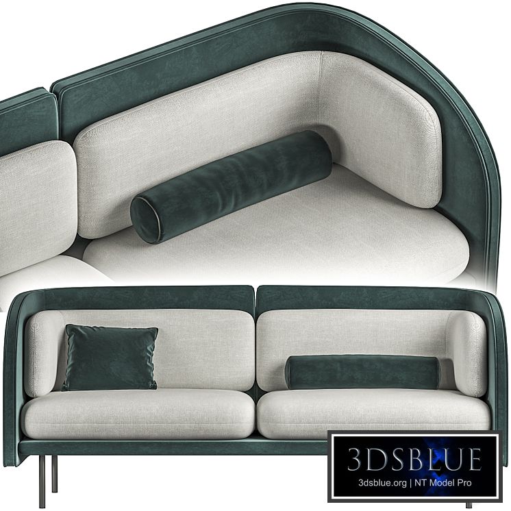Green minimalimal sofa