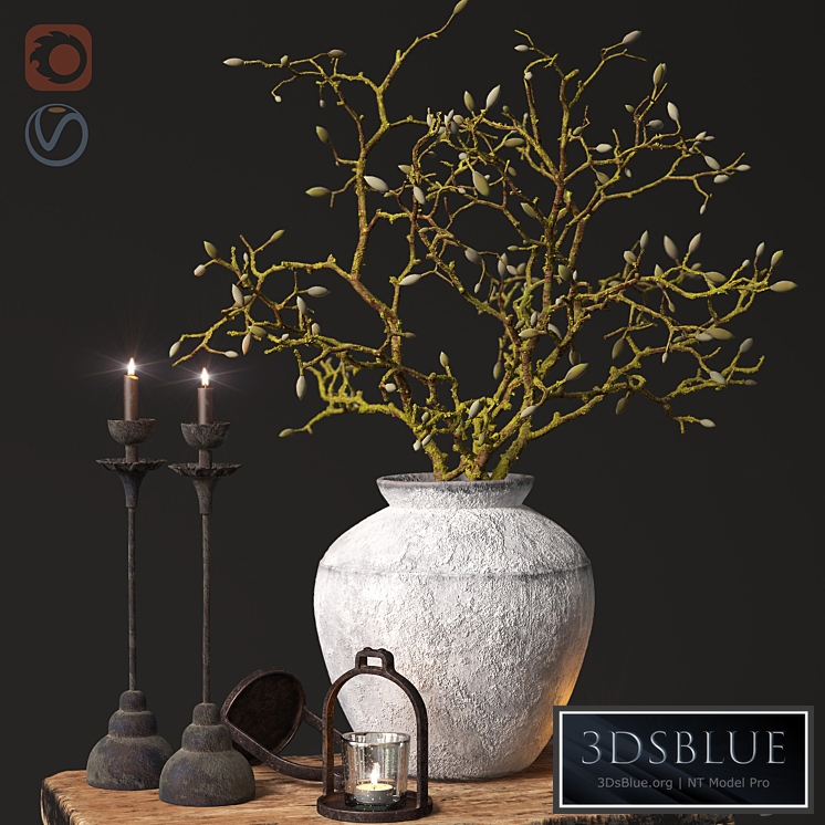 Vintage decorative set