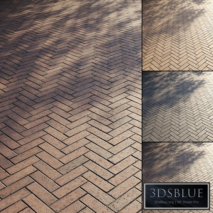 Brick paving slabs Type 3