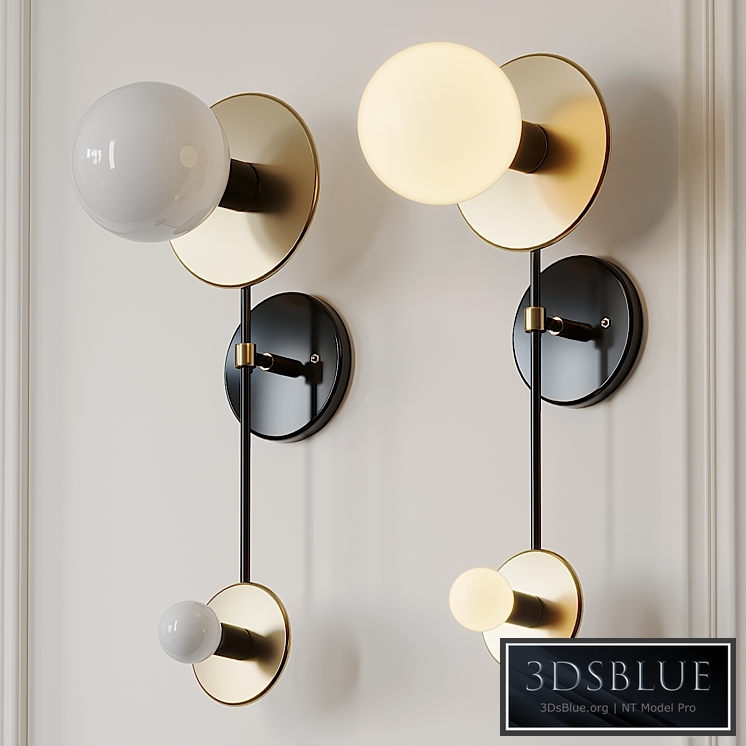 Double Wall Brass Sconce by ETSY