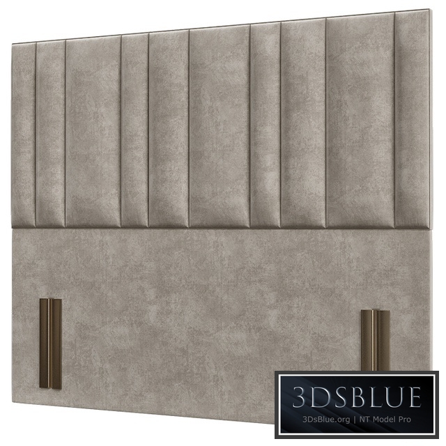 Multi-tubes Upholstered Headboard