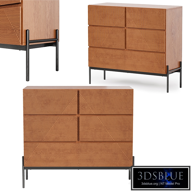 Lodge Chest of 5 drawers