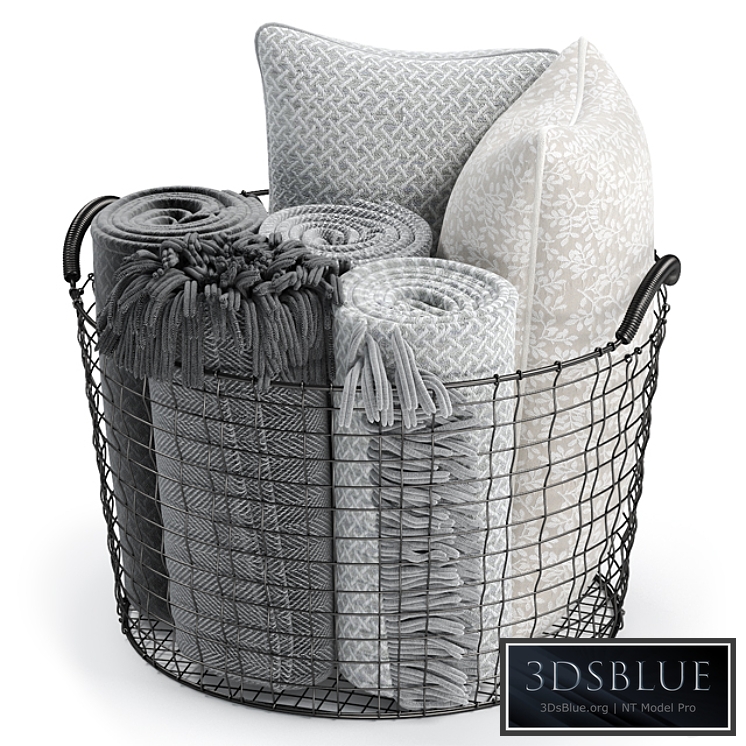 METAL BASKET DECOR 03