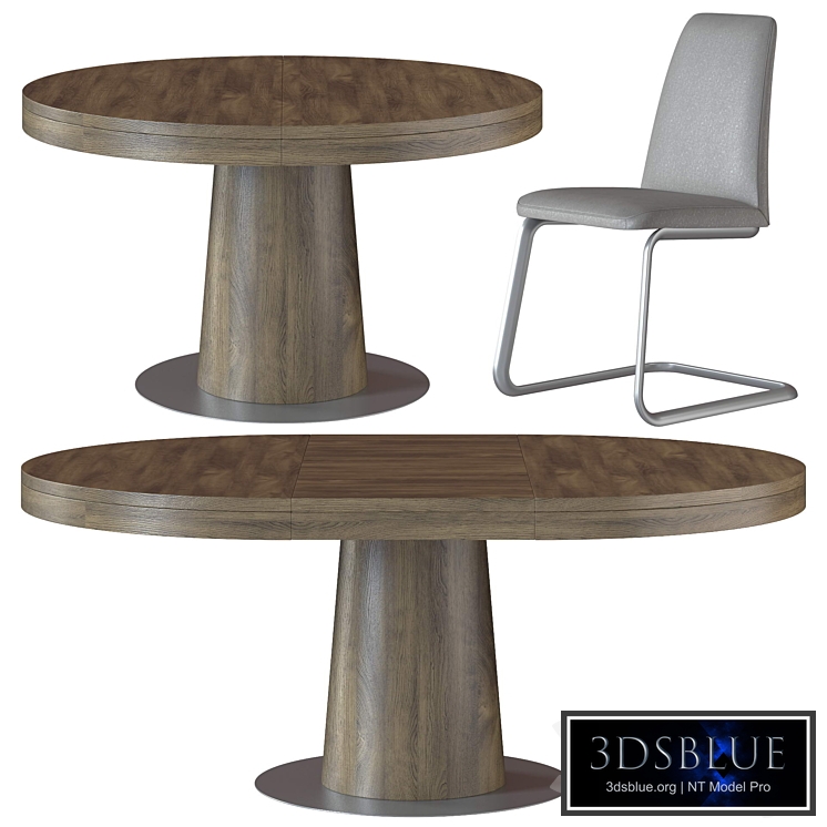 GRANADA Table and BoConcept LAUSANNA Chair