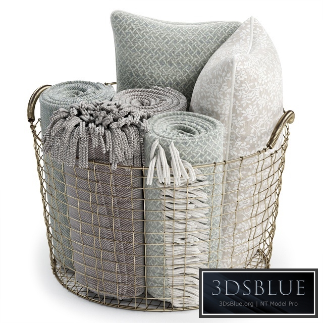 METAL BASKET DECOR 04