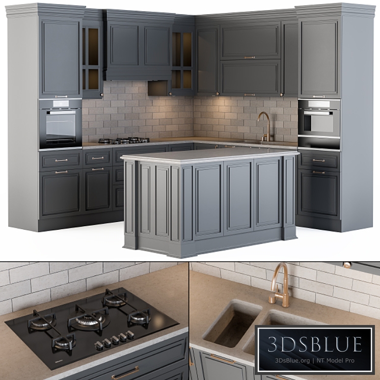 Kitchen NeoClassic Gray