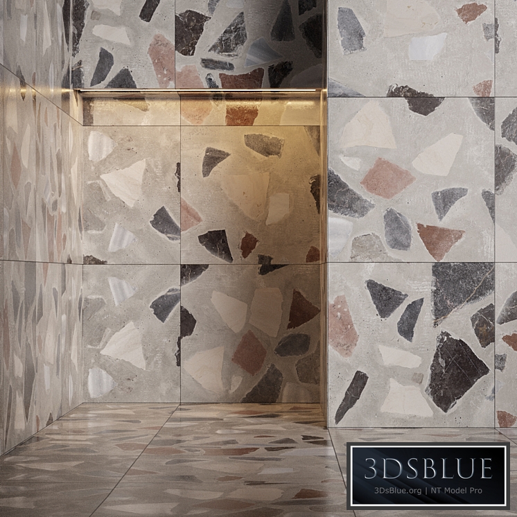 Large terrazzo