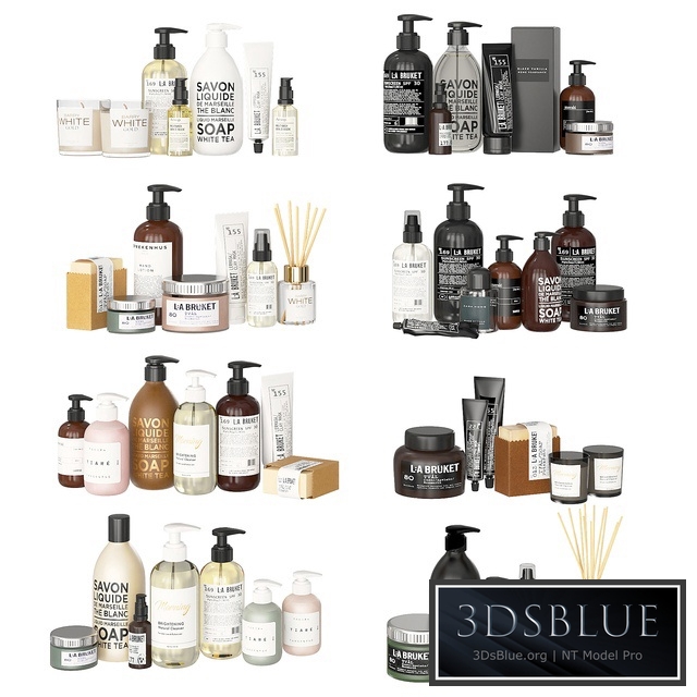 Bathroom Black and White Cosmetics (On Reboot)