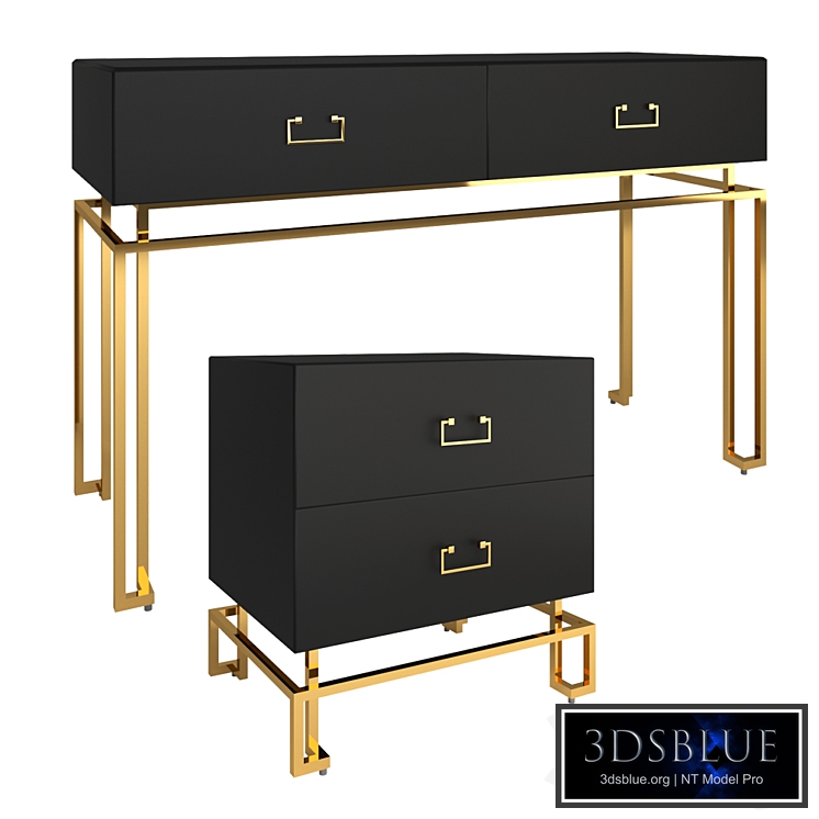 Dresser and curbstone Garda decor KFG058 KFG059