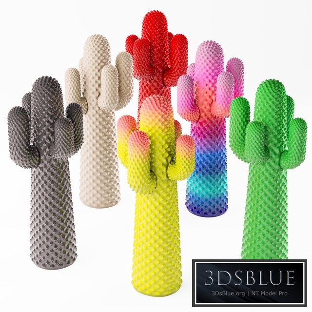 Cactus gufram coat hanger