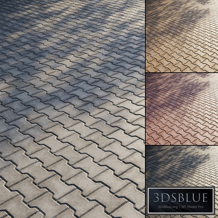 Concrete paving slabs Type 15