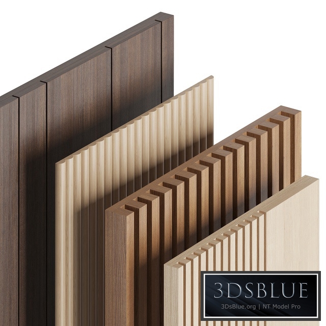 Wood panels set 1