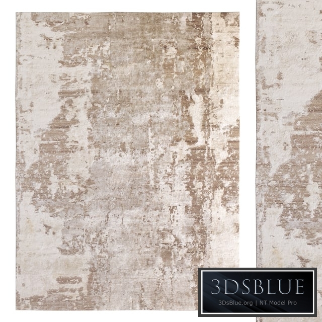 Azore Hand - Knotted silk Rug_657