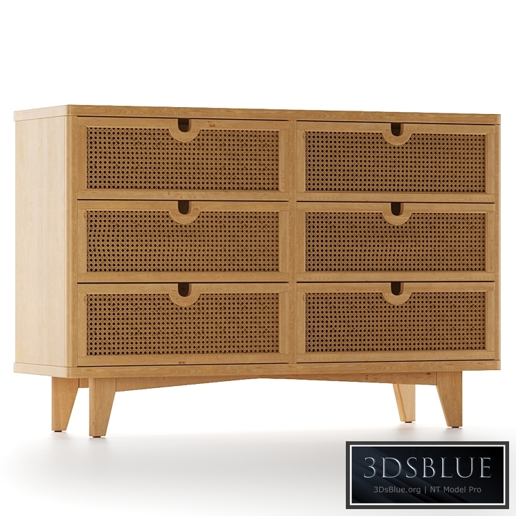 Marte 6-Drawer Dresser