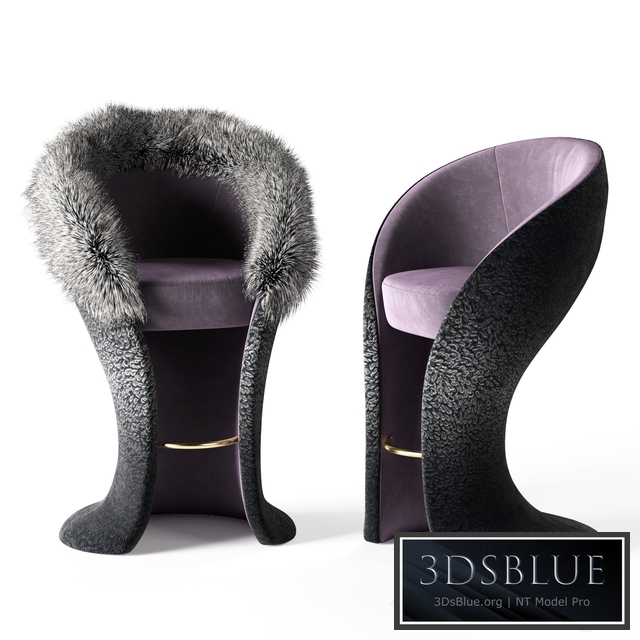 Colombostile Carre du Louvre Stool