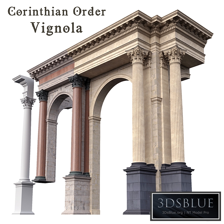 Corinthian Order Vignola Column