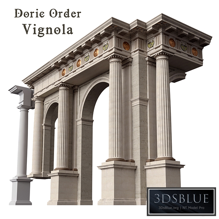 Doric Order Vignola Column