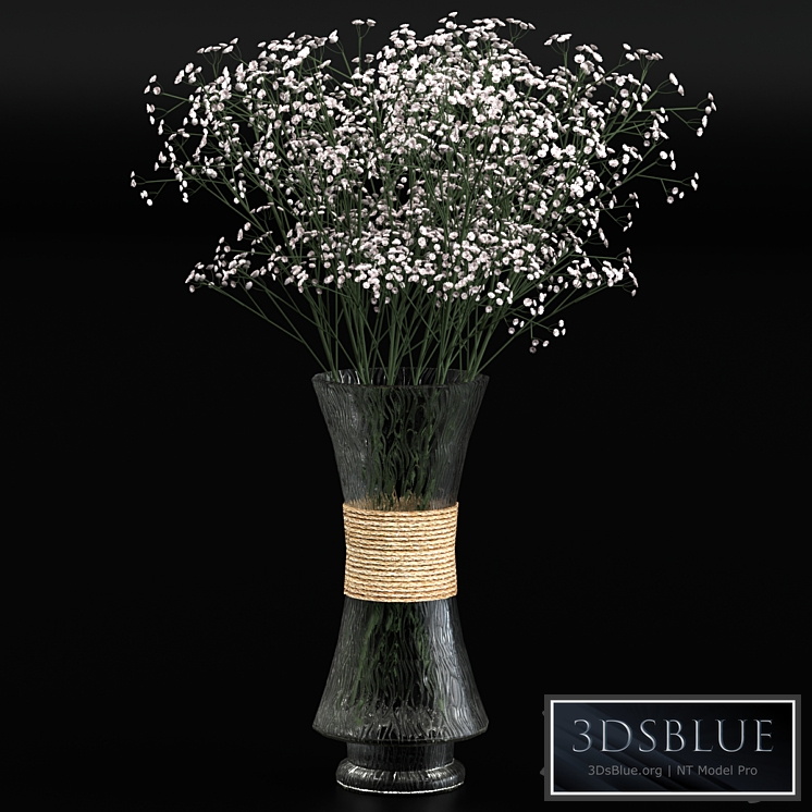 Bouquet of gypsophila