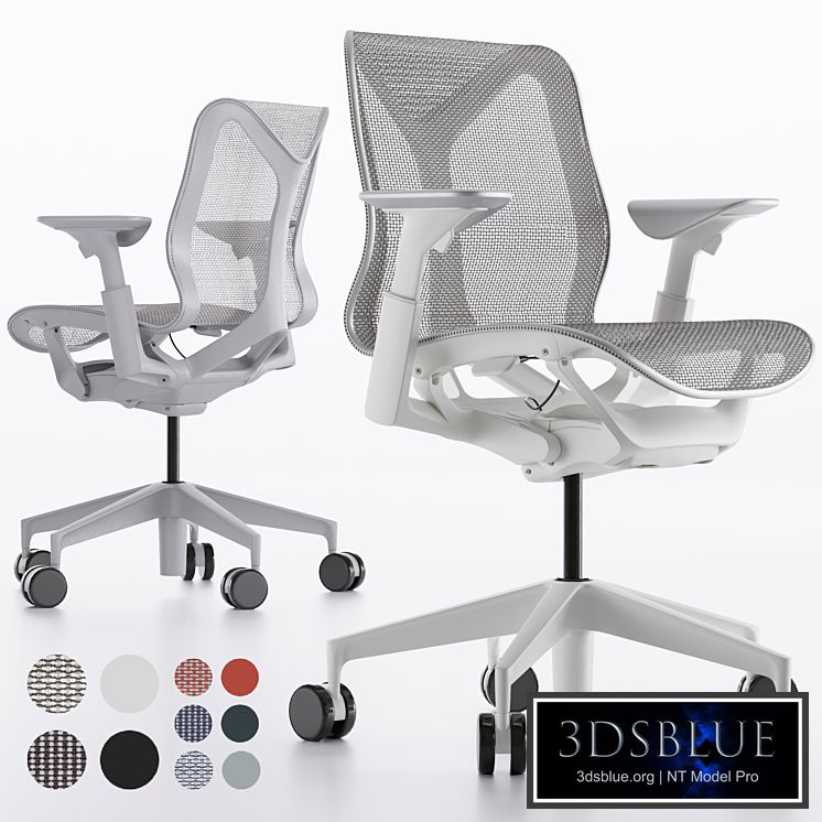 Low-Back Cosm Chair by Herman Miller