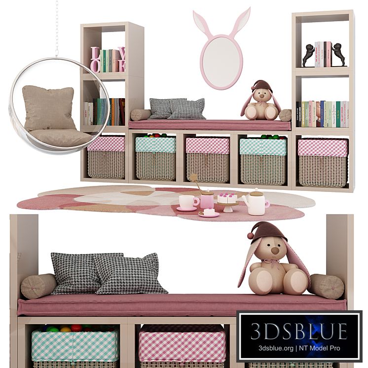 Set for decorating a nursery