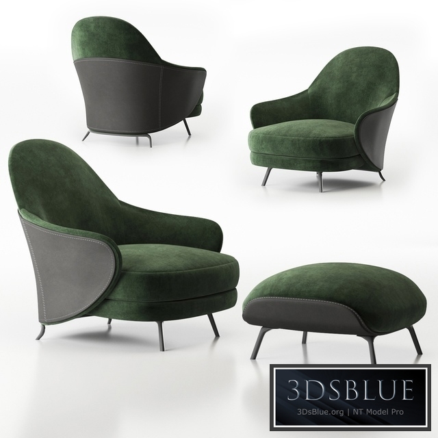 Armchair minotti angie