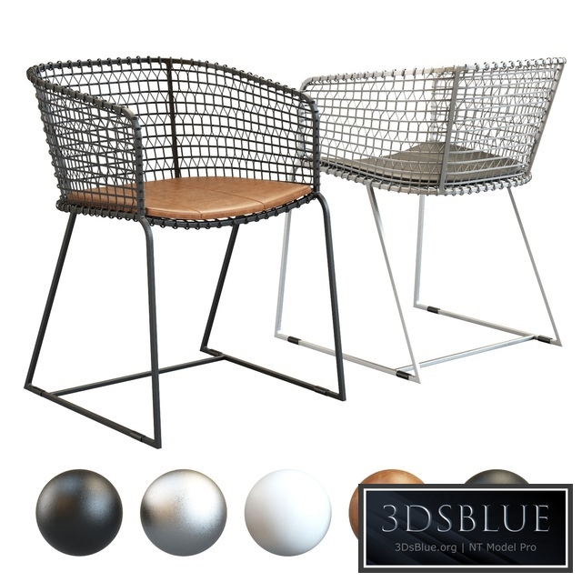 Crate & Barrel Tig Barrel Dining Chair