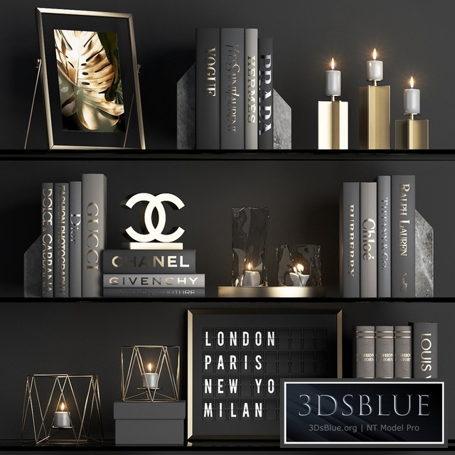 DECOR SET 04 (black)