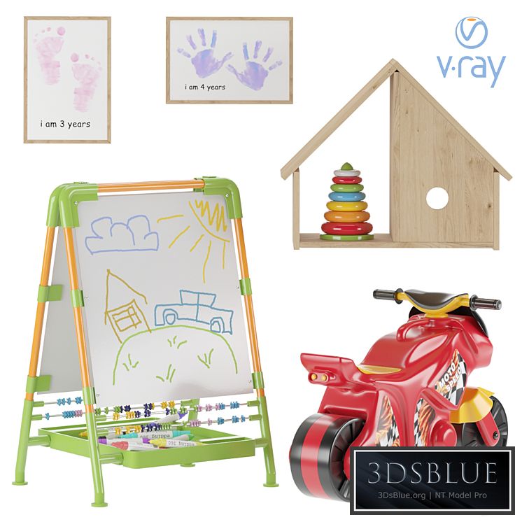Toys and furniture set 001