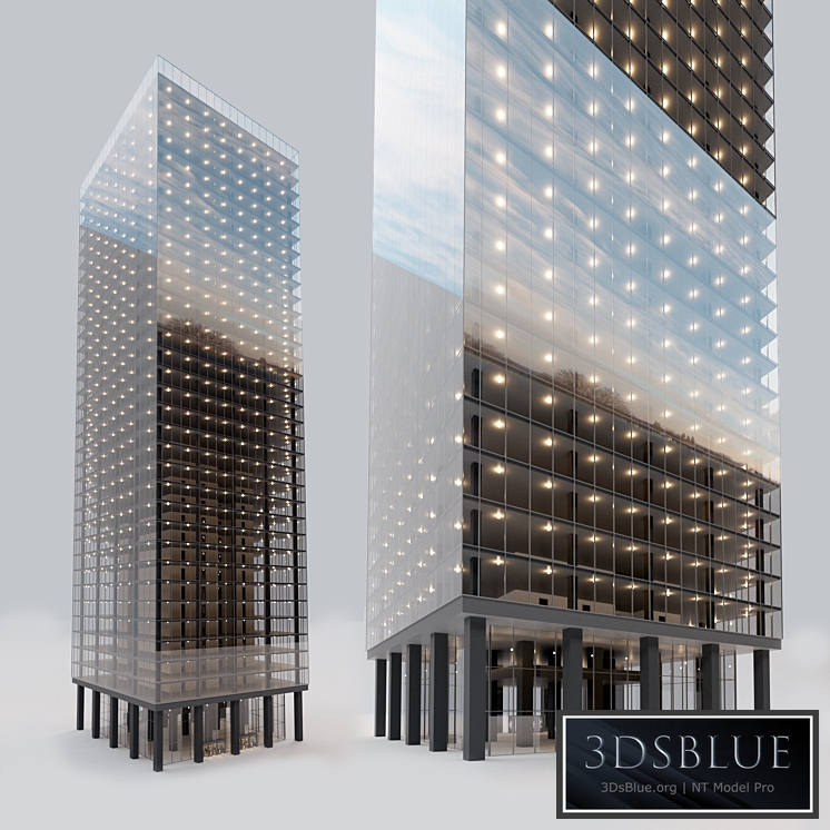 Office building. Skyscraper. 7