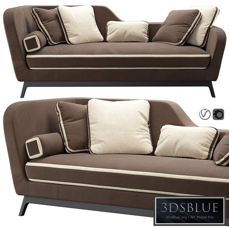 Jeremie Sofa by Milano Bedding