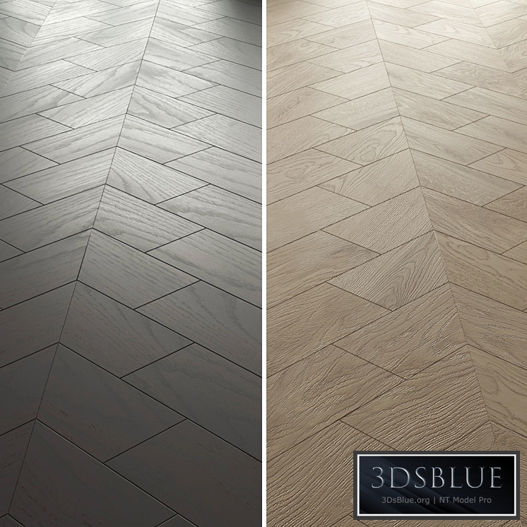 Parquet floor Luciano Zonta, trapezoid