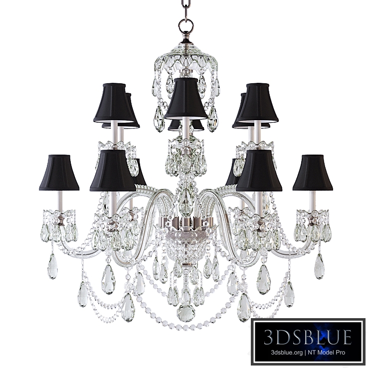 Ralph Lauren Duchess Large Chandelier with Cut Arms DC102