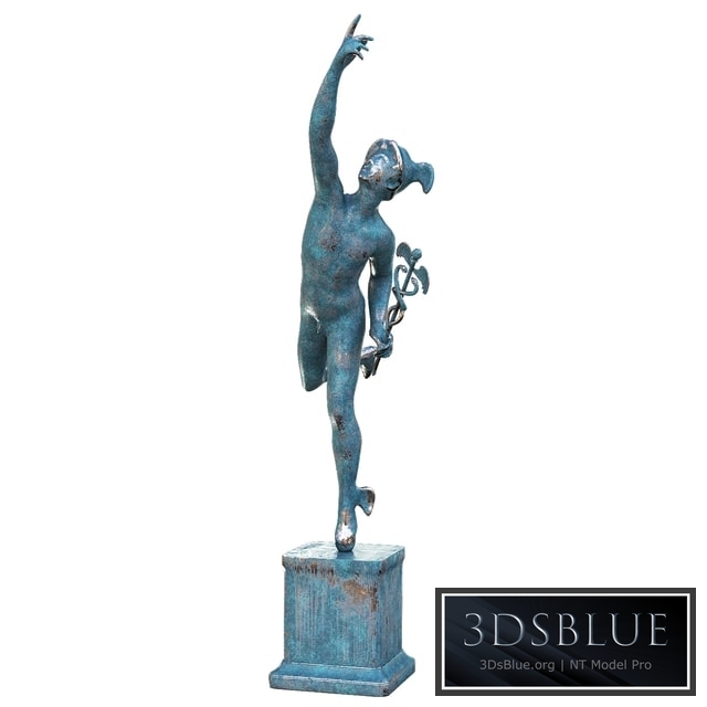 Statue of mercury